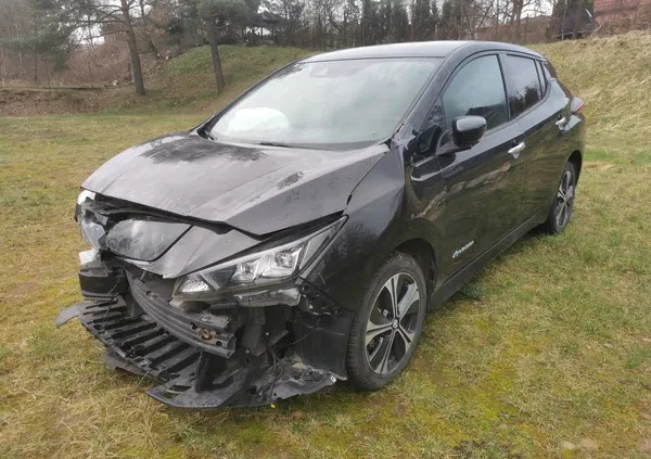 nissan leaf zachodniopomorskie Nissan Leaf cena 20800 przebieg: 74000, rok produkcji 2018 z Wałcz